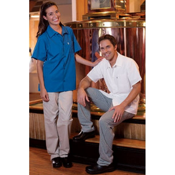 0920-2006 Utility Shirt 5 Button 65-35 Royal 2Xl