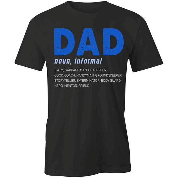 Dad T-Shirt | Loving Father Black Tee Gift