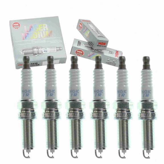 6 pc NGK 93135 Laser Iridium Spark Plugs for 9033 REC8WYPB4 Ignition Wire Secondary