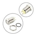 thumbnail image 2 of Uxcell Momentary Metal Push Button Switch 12mm Mounting Dia 1NO 3-6V Yellow LED Light, 2 of 5