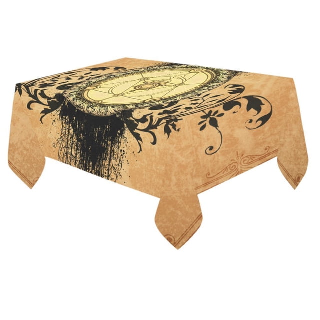 Mantel de Amuleto Místico ABPHQTO 150x210 cm para Comedor y Fiestas de Picnic