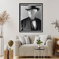 thumbnail image 4 of Historic Framed Print, OVERMAN, LEE S. SENATOR - 4, 17-7/8" x 21-7/8", 4 of 9