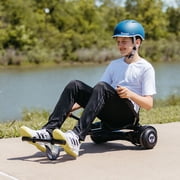 GOTRAX Hoverboard Kart Seat Attachment Accessory for 6.5 8 8.5 10 Self Balancing Scooter, Hover Board Go Kart Accessory Kids Adults(Single Tube)