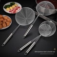 thumbnail image 3 of Skimmer Food Strainer Cookware Colander Frying Strainer 18CM, 3 of 5