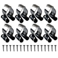 thumbnail image 1 of Yimiti 8Pc Pool Cue Clips Wall-Mounted Cue Holder Clips Pool Cue Rack Storage,Silver, 1 of 7