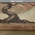 thumbnail image 5 of Ambesonne Brown Place Mats Set of 4, Rustic Japanese Garden Tree, Standard Size, Dark Salmon Caramel Taupe, 5 of 5