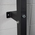 thumbnail image 5 of Titan Fitness Weight Plate Wall Mounted Storage Rack, Angled 4-Peg Design, Olympic Sized Weight Plate Organizer, Rated 800 LB, Anchored Wall Mounted Storage, 5 of 8