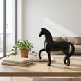 thumbnail image 3 of Abstract Equine Resin Figurine, Decor for Living Room, Home Office Decor, 1 Pc, Desk Top Accent, 3 of 6