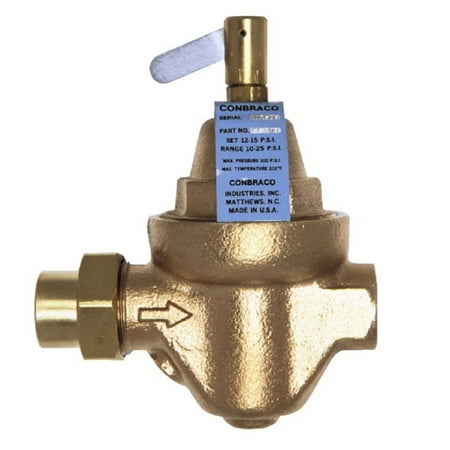 - Apollo 35-703-01 Model FF12 Bronze Water Pressure Regulator 1/2
