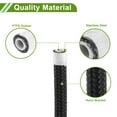 thumbnail image 6 of Unique Bargains Fuel Line Hose Black Vacuum Hose Automotive Fuel Hose 3ft 0.19"ID 21.59"OD PTFE Rubber,Stainless Steel,Nylon Braided 1 Pcs AN4, 6 of 7