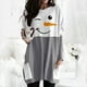 thumbnail image 1 of Pntutb - Camiseta de manga larga para mujer con cuello redondo y estampado navideño Pntutb Pntutb-5090, 1 of 3