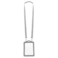 thumbnail image 1 of Weiweiguan Portable ID Cards Holder Lanyard Work Cards Protective Cover Double-sided Cards Holder, 1 of 6