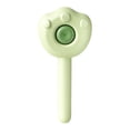 thumbnail image 2 of Peine depilatorio para mascotas | Empuñadura ergonómica | Diseño en forma de pata | Haga clic en la función de depilación | Fácil de limpiar | Plástico duradero | Amarillo o verde | Tamaño: 7,2 x, 2 of 6