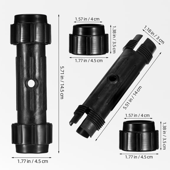 OFFIGAM Kayak and Canoe Connector Set, 2 Pieces, Shaft Couplers for Water Sports