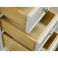 thumbnail image 2 of Bella 60" Double Bathroom Vanity with White Cabinet and Carrara Marble Top, 2 of 7