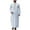 White, variant on Men's Shirts Long Sleeve Embroidered Stand Collar Robe for Modern and Comfort