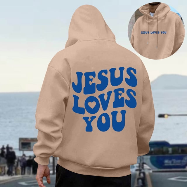 MHFRRA Sudadera con Capucha para Hombre, Forro Suave, Manga Larga, Cómoda, Informal, Moderna, Ligera y Cálida Caqui