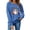 Blue #24, variant on DORKASM Women's Halloween Costumes Long Sleeve Fashion Plus Size Funny Print Costumes Crew Neck Funny Cute Causal 2026 Pumpkin Sweatshirt Fall Ghost Graphic Hoodies Light Gray XL
