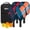 Orange-B05, variant on BEIVES Fiberglass Pickleball Paddle Set - 4-Player Kit w/ 4 Balls & Carry Bag - Lightweight Indoor/Outdoor