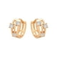 thumbnail image 1 of Hermosas Arracadas Dama Caladas Swarovski Oro 18K Laminado dorado Unitalla, 1 of 7