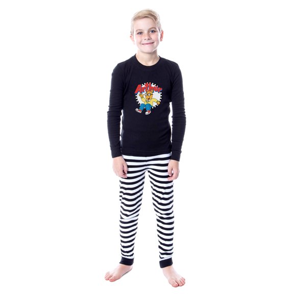 PBS Kids Arthur Pajamas Boy's 2-Piece Tight Fit Pajama Set Sleepwear