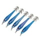 thumbnail image 4 of DEWIN 5PCS Simulación Calamar Duro Cebo Falso Anzuelos Calamar Artificial Doble Anzuelo Jig Equipo de Pesca(Azul), 4 of 5