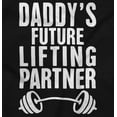 thumbnail image 2 of Cute Daddy's Future Lifting Partner Youth T Shirt Tee Boys Infant Toddler Brisco Brands 18M, 2 of 5