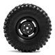 thumbnail image 5 of Neumáticos de goma Remote Control Crawler, neumáticos de coche Remote Control con llantas de repuesto para 1/10 Axial SCX10 90046 90047 CC10 Remote Control Car Abanopi Neumático, 5 of 6