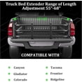 thumbnail image 7 of Towallmark Universal Truck Bed Extender, Retractable Aluminum Hitch Mount 59"-69" Fits Ford F-150, Silverado, RAM, Tundra, Titan & Sierra, 7 of 7