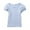 Blue, variant on uikmnh Tops for Teens Girls Soft Puff Sleeve T-Shirt Cute Casual Short Sleeve Top for Toddler and Kids Comfortable Tee Size:5-6 Years