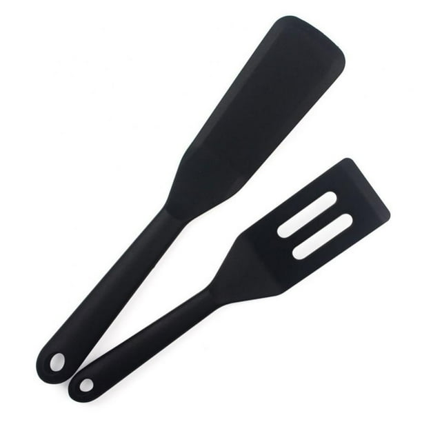 2Pcs Small Spatula Brownie Turner Mini Silicone Serving Spatulas Set