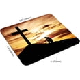 thumbnail image 2 of Mouse Pad, Cross Mouse Pad, Mousepad Rectangle Mouse Pads with Designs Non-Slip Rubber Smooth MousePads for Computer Laptop 9.5"x7.9"x0.12" Inch(240mm x 200mm x 3mm), 2 of 5