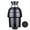 Black-1 HP, variant on Garbage Disposal Continuous Feed Garbage Disposer, Compact Food Waste Disposer with Ultra Quiet Motor and Power Cord, Stainless Steel Grinding, Kitchen Sink Food Waste Disposal