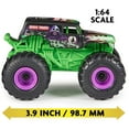 thumbnail image 6 of Monster Jam, Official Grave Digger Remote Control Monster Truck with Ramp, Small 1:64 Scale RC Cars Kids Toys for Boys and Girls Ages 3 4 5 6 and up, 6 of 9