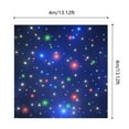 thumbnail image 3 of LED Stage Backdrop, LED Star Light Curtain Backdrops, Stage Wedding Starry Sky Cloth Background, 3 of 21