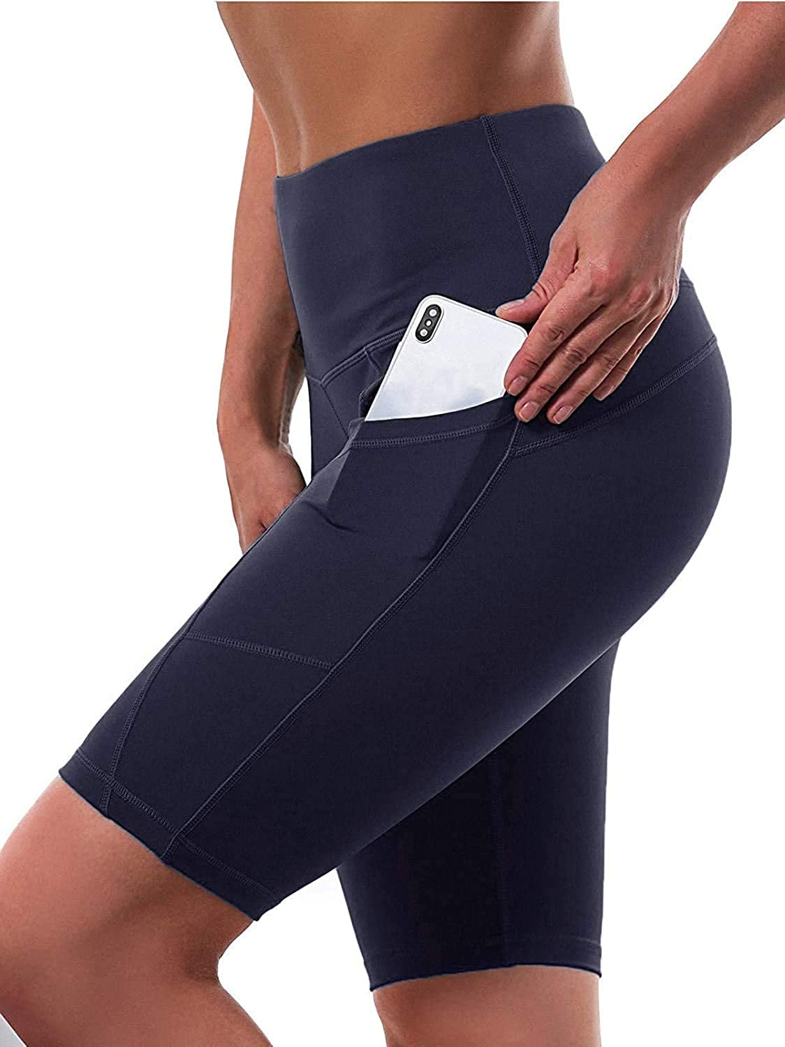 FULLSOFT Yoga Pants with Pockets for Women High Waisted Workout Tummy Control Pants for Women Pockets Leggings 
