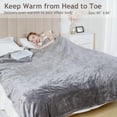 thumbnail image 5 of Superjoe Electric Blankets Queen Size 90'' x 84'' Dual Controllers Heated Blanket, 10 Heat Settings, 12 Hour Auto-off Timer, Warm Winter Gifts, Gray, 5 of 10