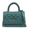 thumbnail image 1 of Pre-Owned Chanel Coco Handle XXS Matelasse Shoulder Bag in Caviar Skin (AS2215)... (Good), 1 of 7