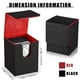 thumbnail image 3 of Magic: The Gathering Card Deck Box - Fuerte cierre magnético, material de cuero PU, se adapta a más de 100 cartas de una sola funda - Perfecto para Commander TCG CCG, 3 of 4