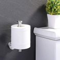 thumbnail image 3 of Soporte para papel higiénico, soporte para papel higiénico montado en la pared, tornillo de 16CM, soporte para papel higiénico, acero inoxidable cepillado, 3 of 5