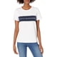 thumbnail image 1 of Camiseta Tommy Hilfiger Performance Graphic para mujer, blanco/azul marino, 1 of 2