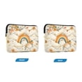 thumbnail image 7 of FORMRS 13-13.3 inch Laptop Sleeve Case Soft Carrying Quilted Computer Bag Cover, Retro Rainbow, 7 of 7