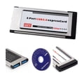 thumbnail image 2 of Adaptador de Expansión USB 3.0 Sunnimix Convertidor USB de 2 Puertos HUB Dual adaptador de tarjeta express, 2 of 8