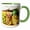 Green/White, variant on 3drose, Armenia, Yerevan. Farmers Market. Grapes., 15oz Mug