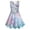 E001, variant on YTDSCS Little Girls Sleeveless Dress for Kids Fish Scale A-Line Princess Dresses Toddler Spring Summer Soft Sundress Tutu Party Gown for 4-13 Years