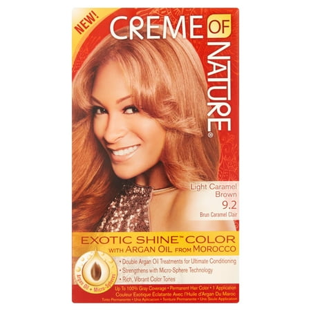 Creme of Nature Light Caramel Brown 9 2 Brun Caramel Clair Creme of Nature Light Caramel Brown 9 2 Brun Caramel Clair