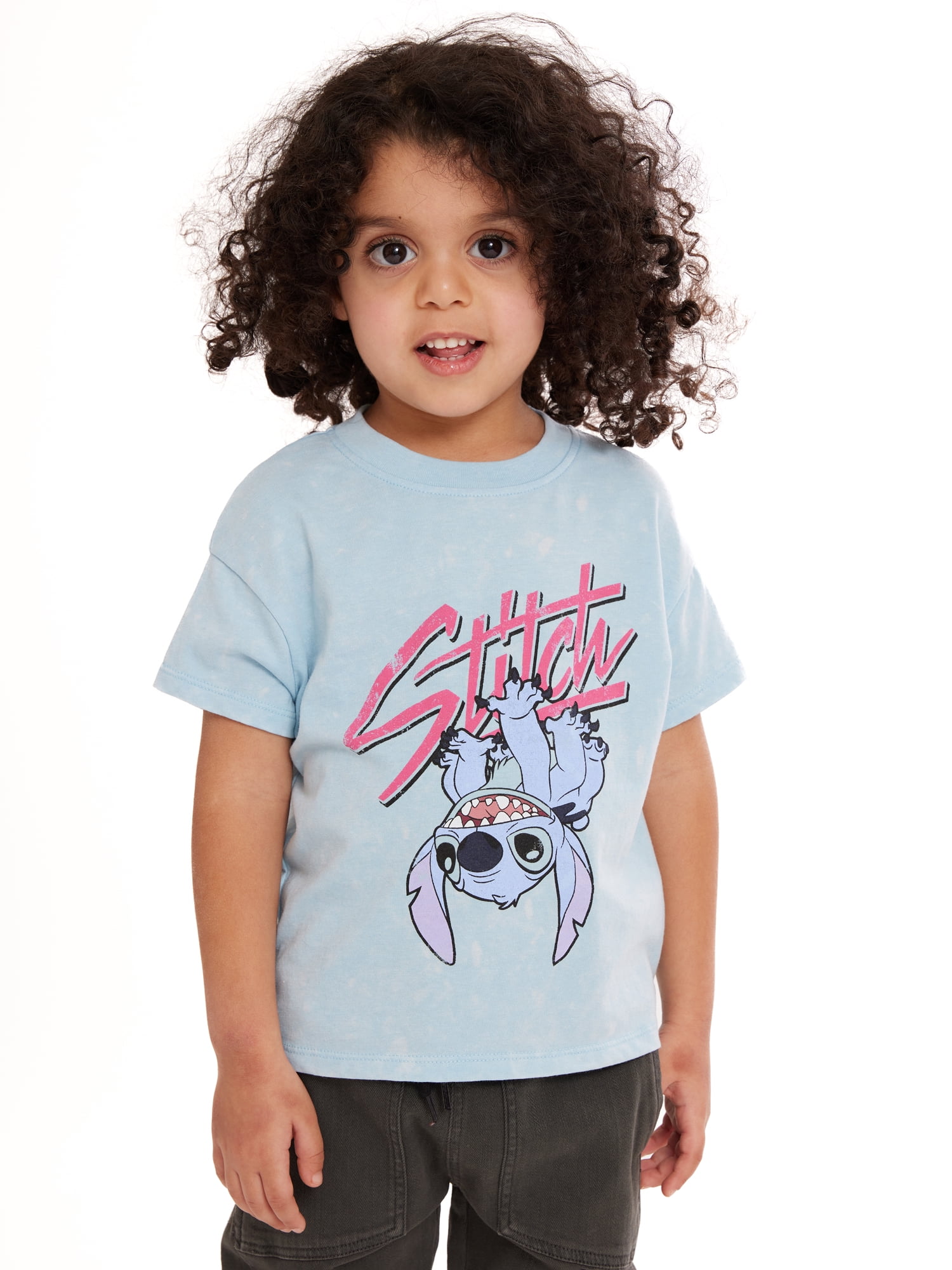 Stitch Toddler Boy Graphic Tees, 2-Pack, Sizes 2T-5T