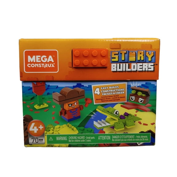 Mega Construx Story Builders Pirate And Crocodile Building Set