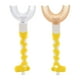 thumbnail image 1 of Cepillo de dientes en forma de U para niños: el cabezal redondo de silicona hace que el cepillado sea divertido y fácil, 1 of 5