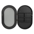 thumbnail image 4 of Fichiouy Bathroom Mirror Cabinet Oval Wall Mounted Cabinet Storage Cabinet with Mirror for Bathroom 19.76" x 30.82", 4 of 12
